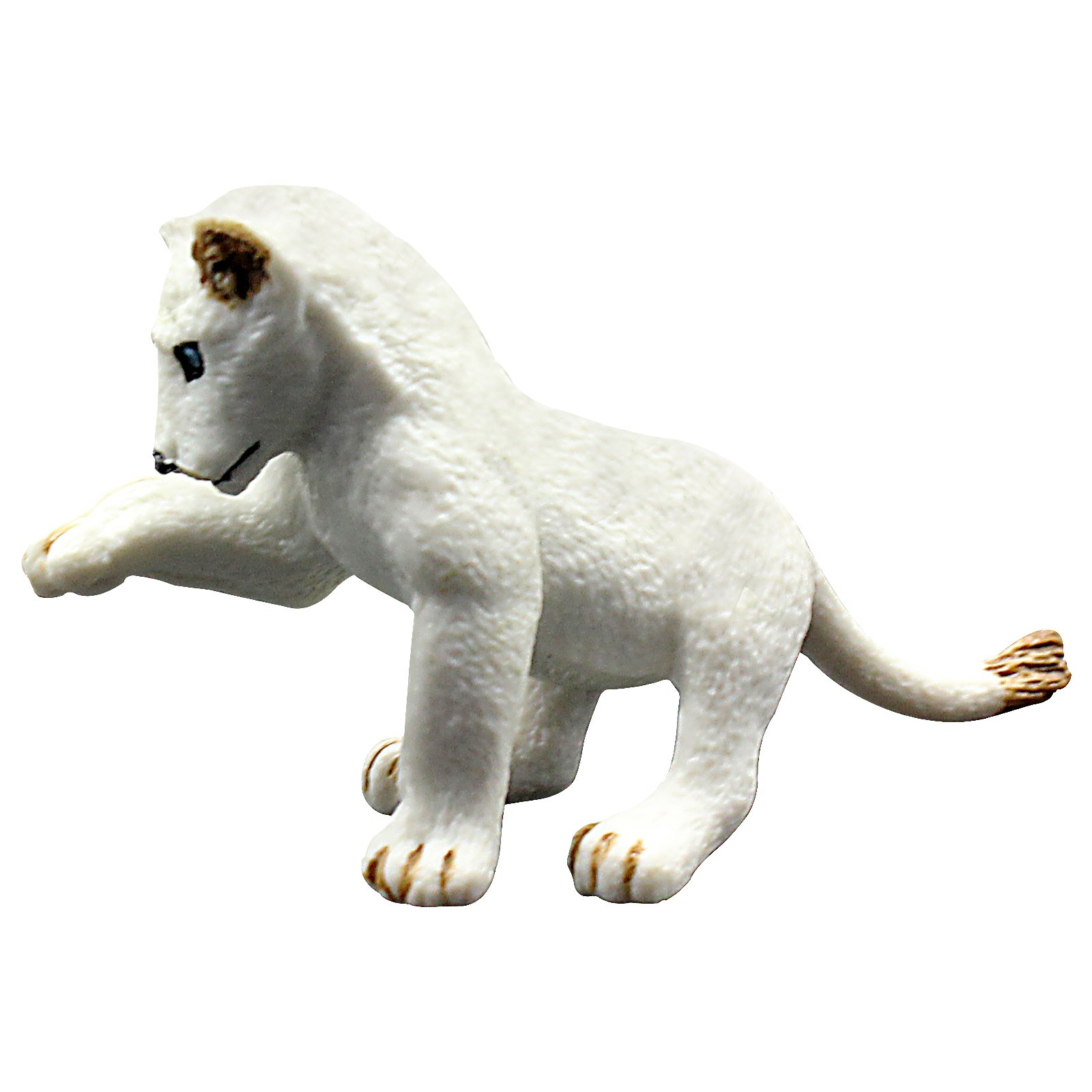 Figura de Juguete Funshowcase León Blanco de la Jungla Africana - Juguete Educativo y Decorativo