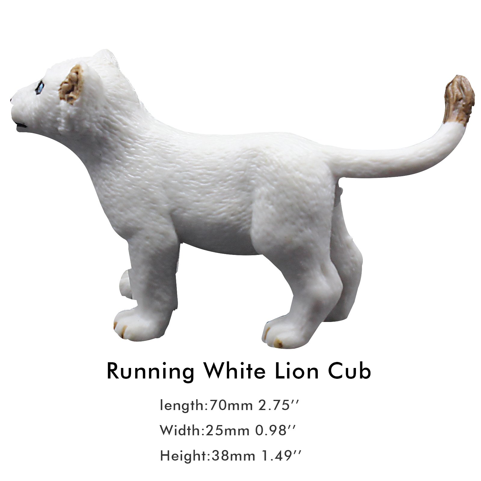 Foto 4 pulgar | Figura de Juguete Funshowcase Cachorro de León Blanco - Venta Internacional