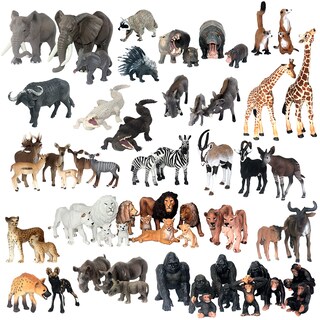Foto 1 | Figuras Gigantes de Animales de La Jungla Africana Juguetes Funshowcase - Venta Internacional