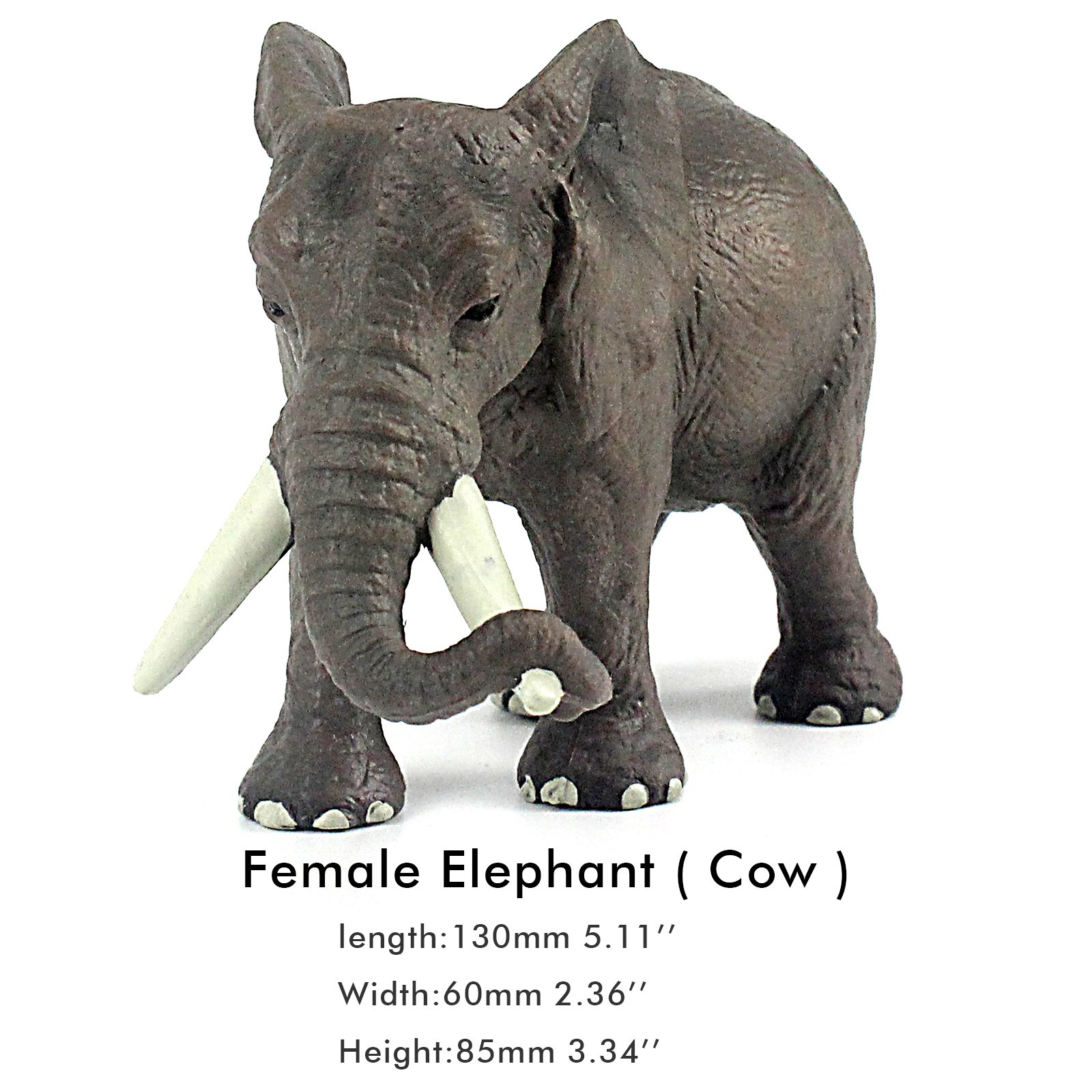 Foto 2 | Figura de Elefante Funshowcase - Juguete Educativo de Animales de la Selva Africana