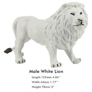 Foto 3 | Figura de León Blanco Funshowcase 8 cm - Venta Internacional
