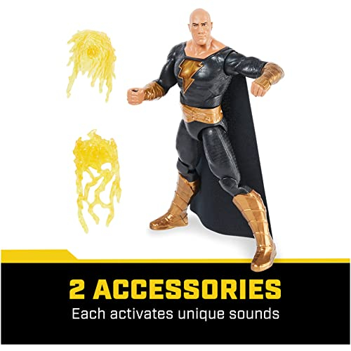 Foto 4 | Figura de Acción Power Punch Black Adam- Venta Internacional