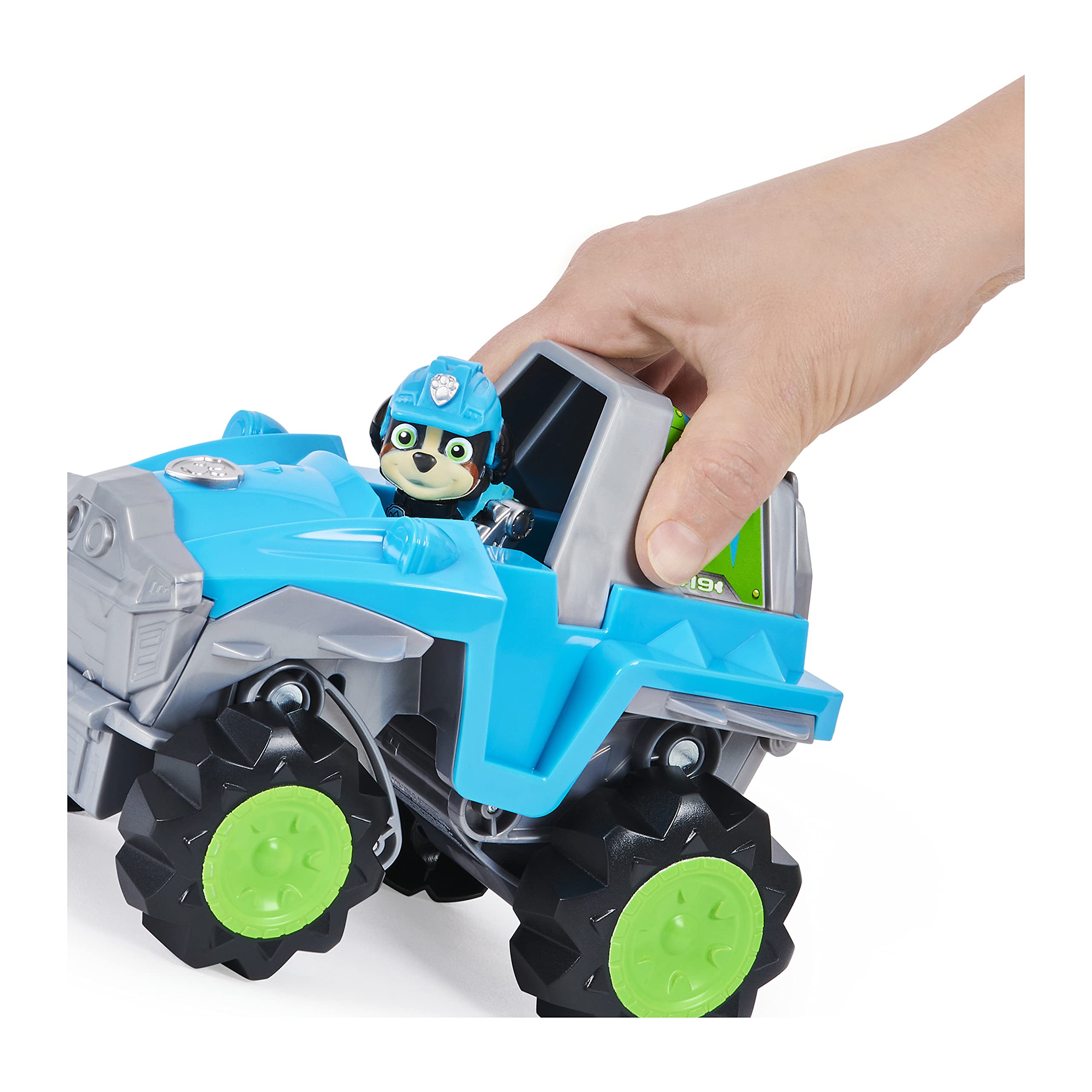 Foto 5 pulgar | Dino Rescata el Vehículo Transformador de Rex  Paw Patrol- Venta Internacional