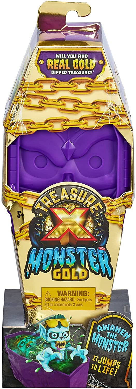 Foto 2 pulgar | Treasure X Monster Gold- Monster Coffin - 13 Niveles De Aventura - Venta Internacional.