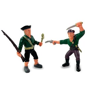 Foto 3 | Juego de 8 Figuras de Piratas en Varias Poses - Venta Internacional