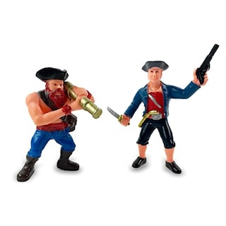 Foto 4 | Juego de 8 Figuras de Piratas en Varias Poses - Venta Internacional