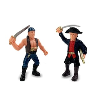 Foto 5 | Juego de 8 Figuras de Piratas en Varias Poses - Venta Internacional