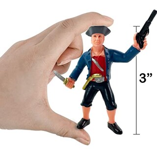 Foto 6 | Juego de 8 Figuras de Piratas en Varias Poses - Venta Internacional