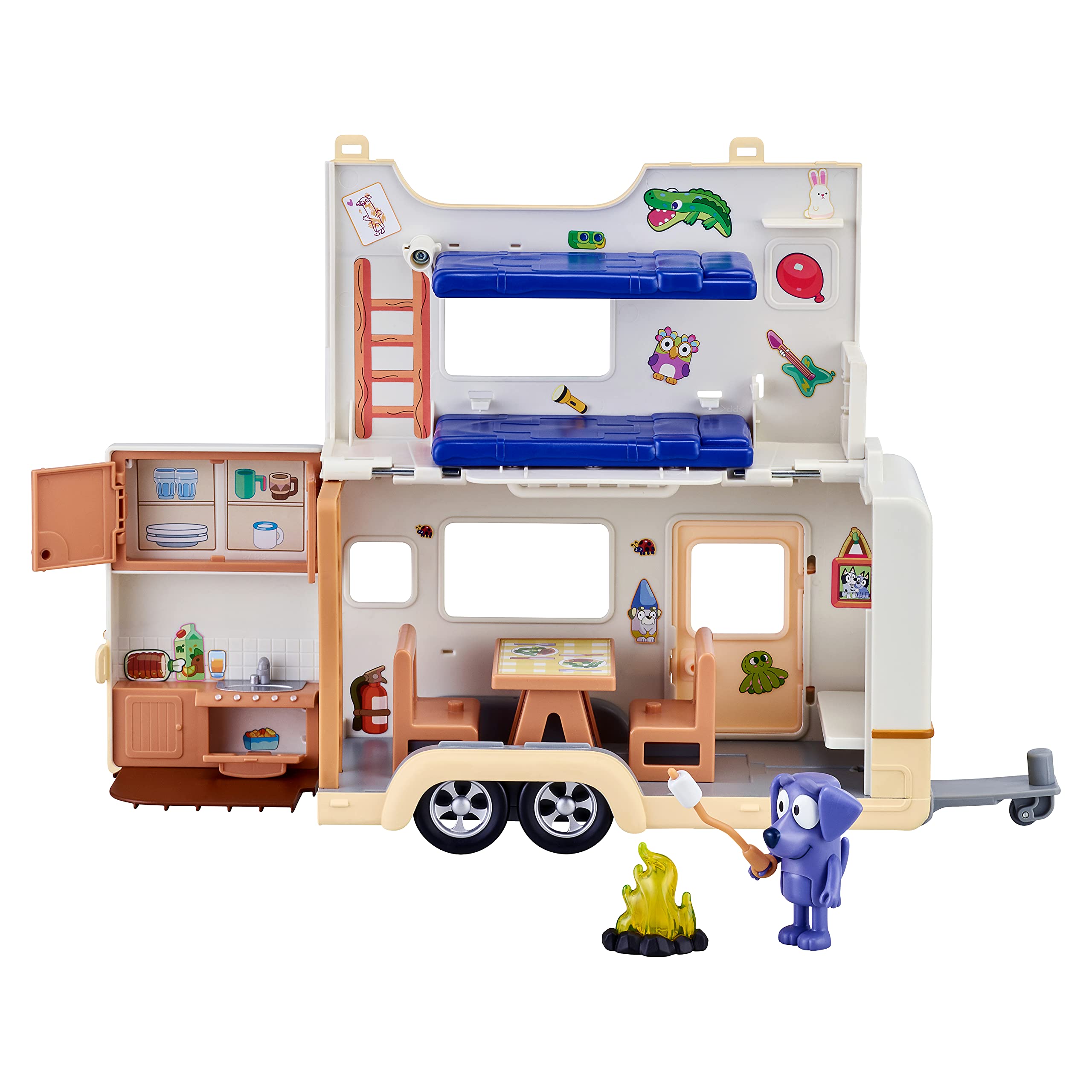 Foto 3 pulgar | Set de Juego de Bluey Caravan Adventure - Venta Internacional.