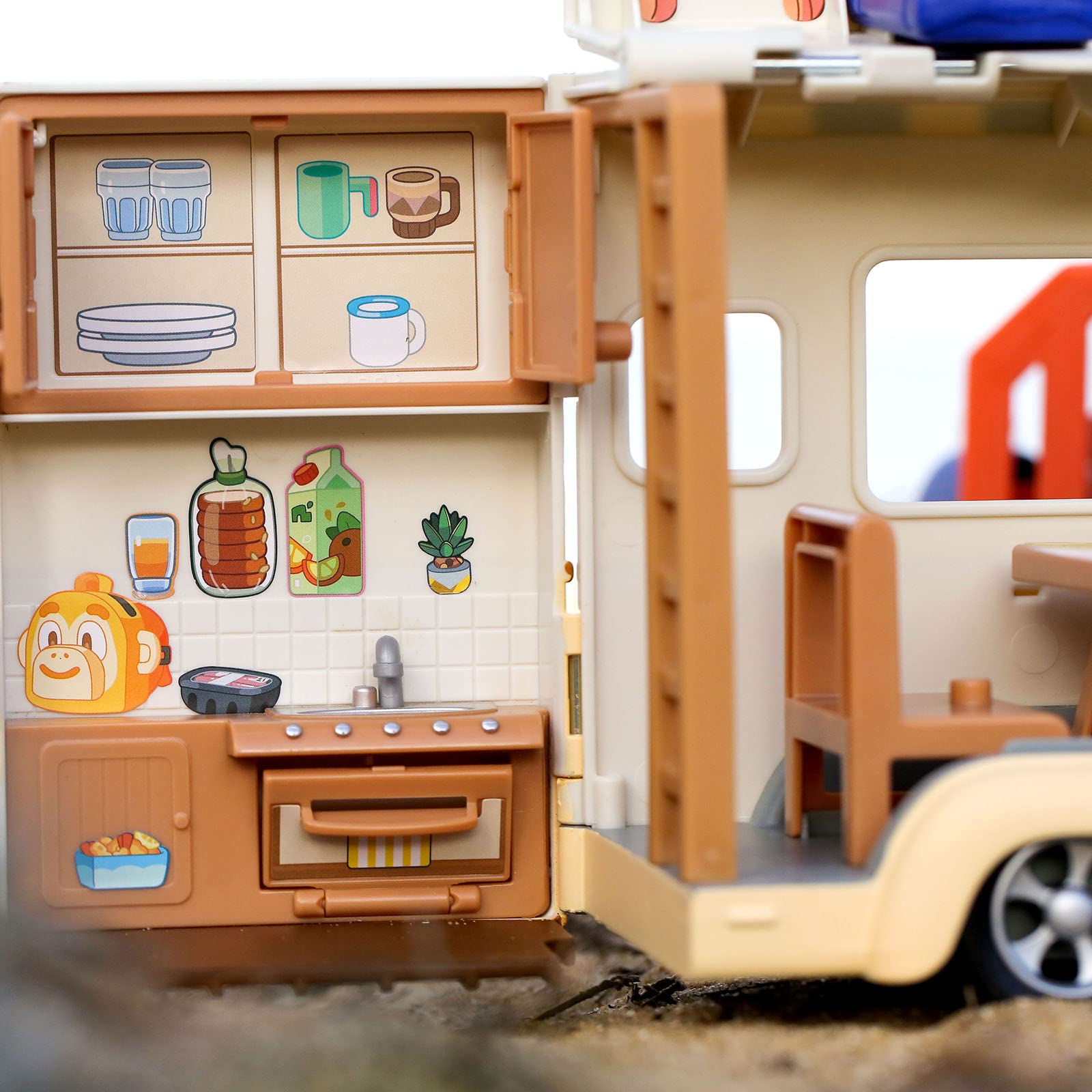 Foto 7 pulgar | Set de Juego de Bluey Caravan Adventure - Venta Internacional.