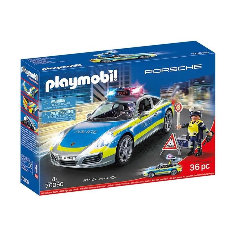 Foto 2 pulgar | Porsche 911 Carrera 4s Policía 70066 Playmobil Porsche