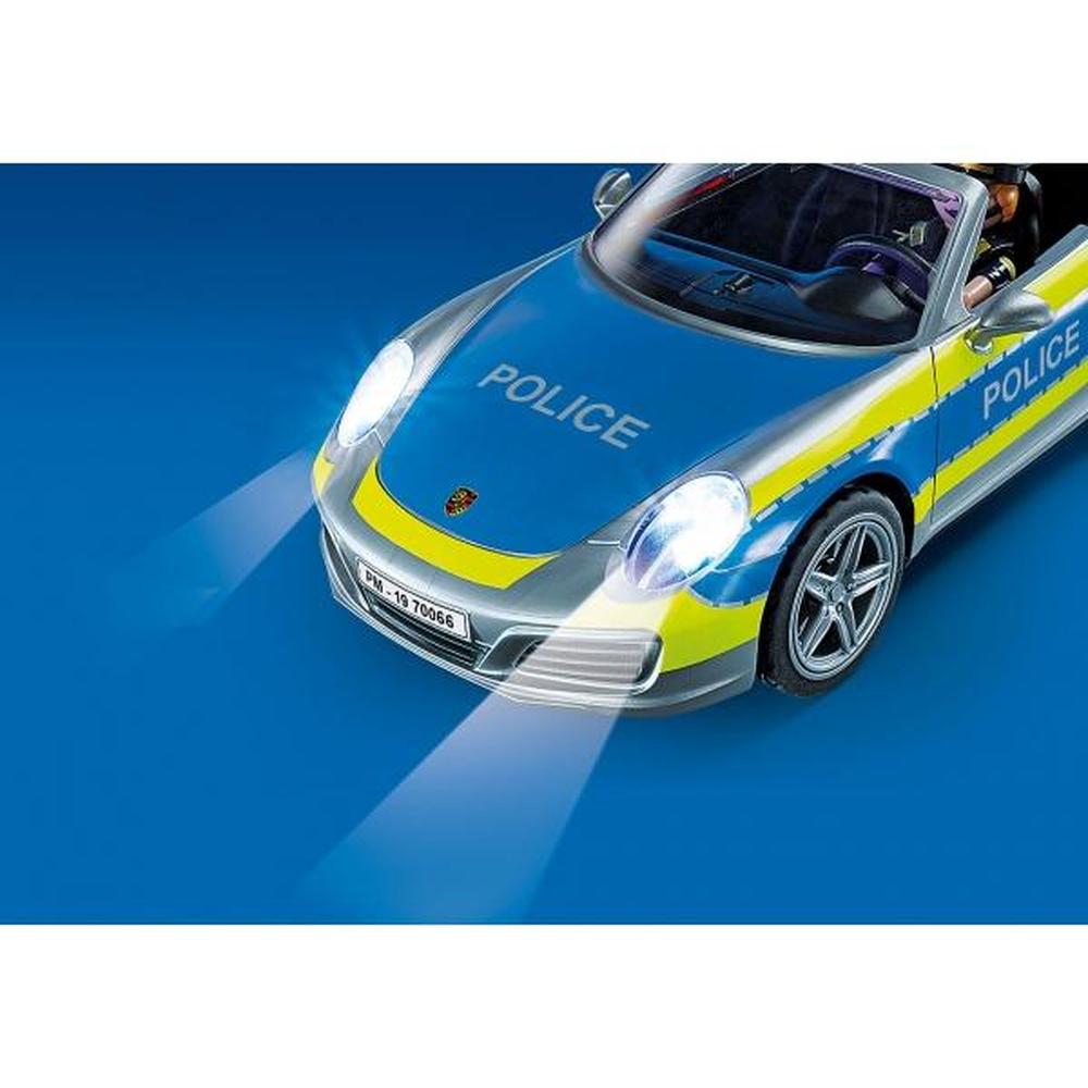 Foto 4 pulgar | Porsche 911 Carrera 4s Policía 70066 Playmobil Porsche