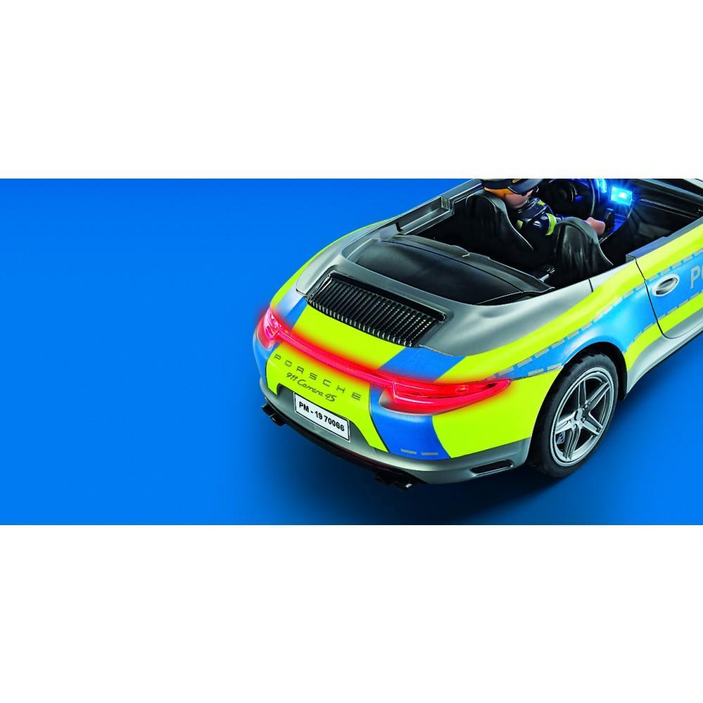 Foto 5 pulgar | Porsche 911 Carrera 4s Policía 70066 Playmobil Porsche