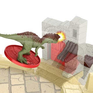 Foto 4 | Set De Juego Jurassic Park Minis Battle Arena Con Lanzadores De Proyectiles - Venta Internacional