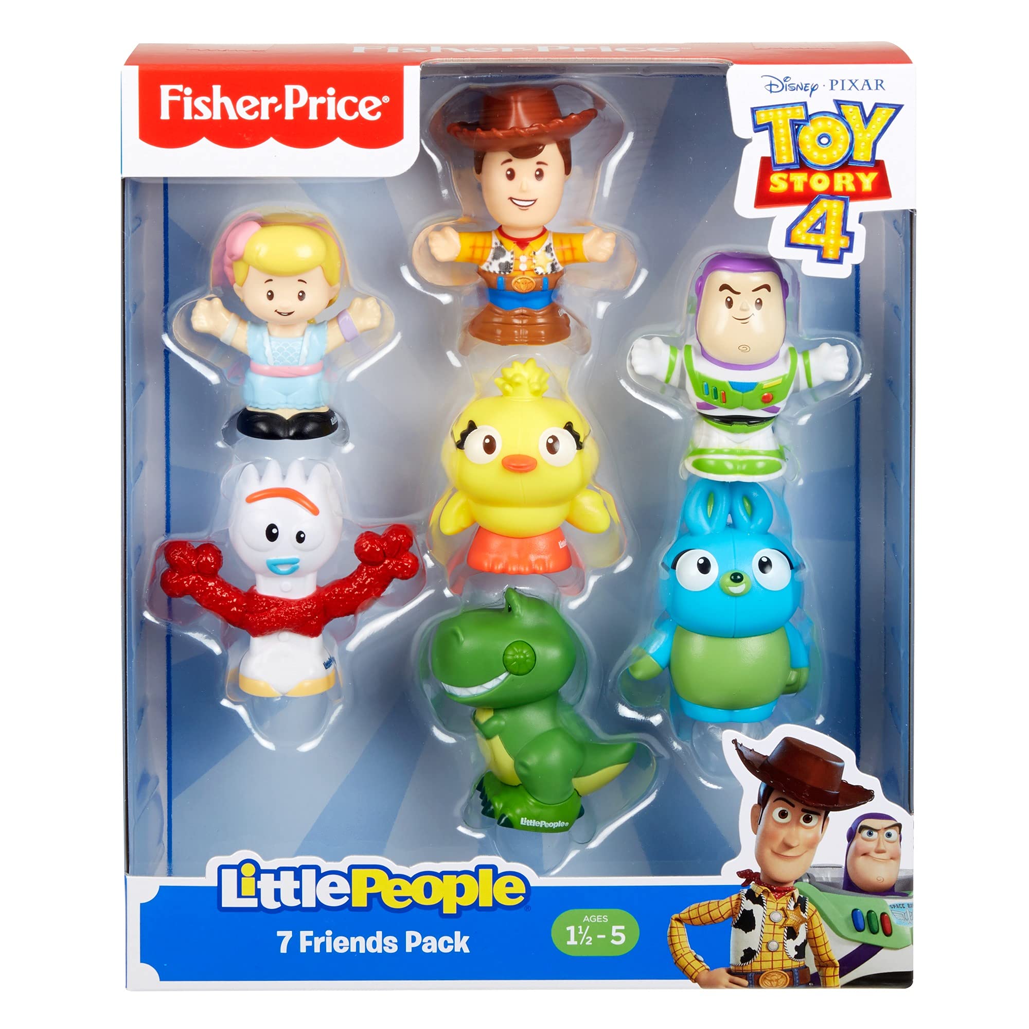 Foto 7 pulgar | Set de Figuras Fisher-price Little People Disney Toy Story 7+ - Venta Internacional