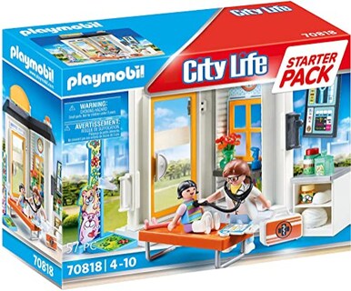 Foto 1 | Set de Juego Playmobil Pediatra- Venta Internacional
