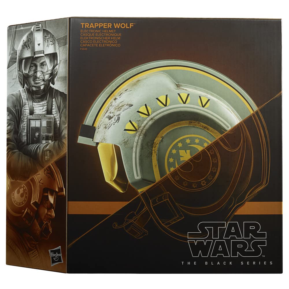 Foto 5 pulgar | Casco Hasbro Star Wars The Black Series Trapper Wolf - Venta Internacional.