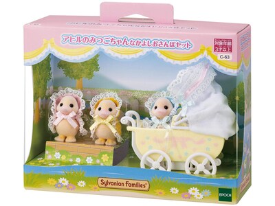 Foto 2 | Set de Patos Mitsugo Sanpo Toy Dollhouse Sylvanian Families - Venta Internacional