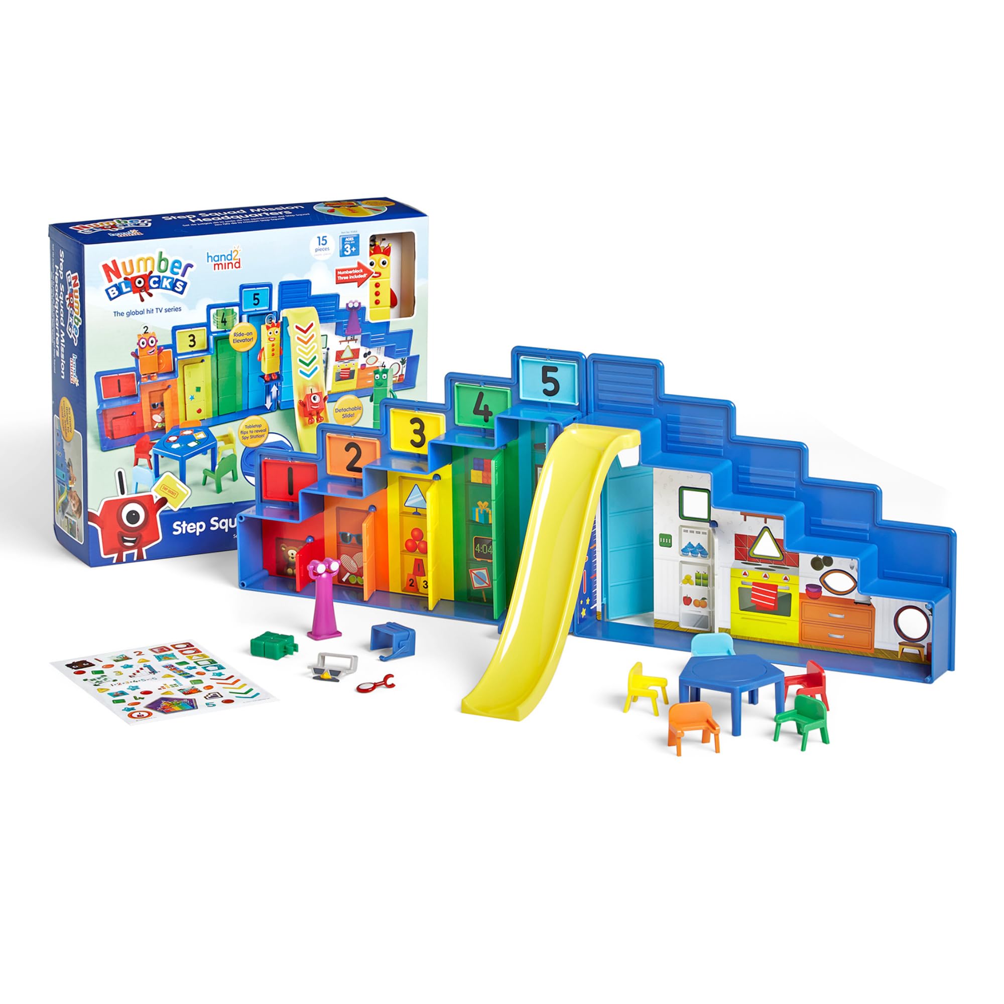 Foto 2 pulgar | Playset Hand2mind Numberblocks Step Squad Mission Headquart - Venta Internacional