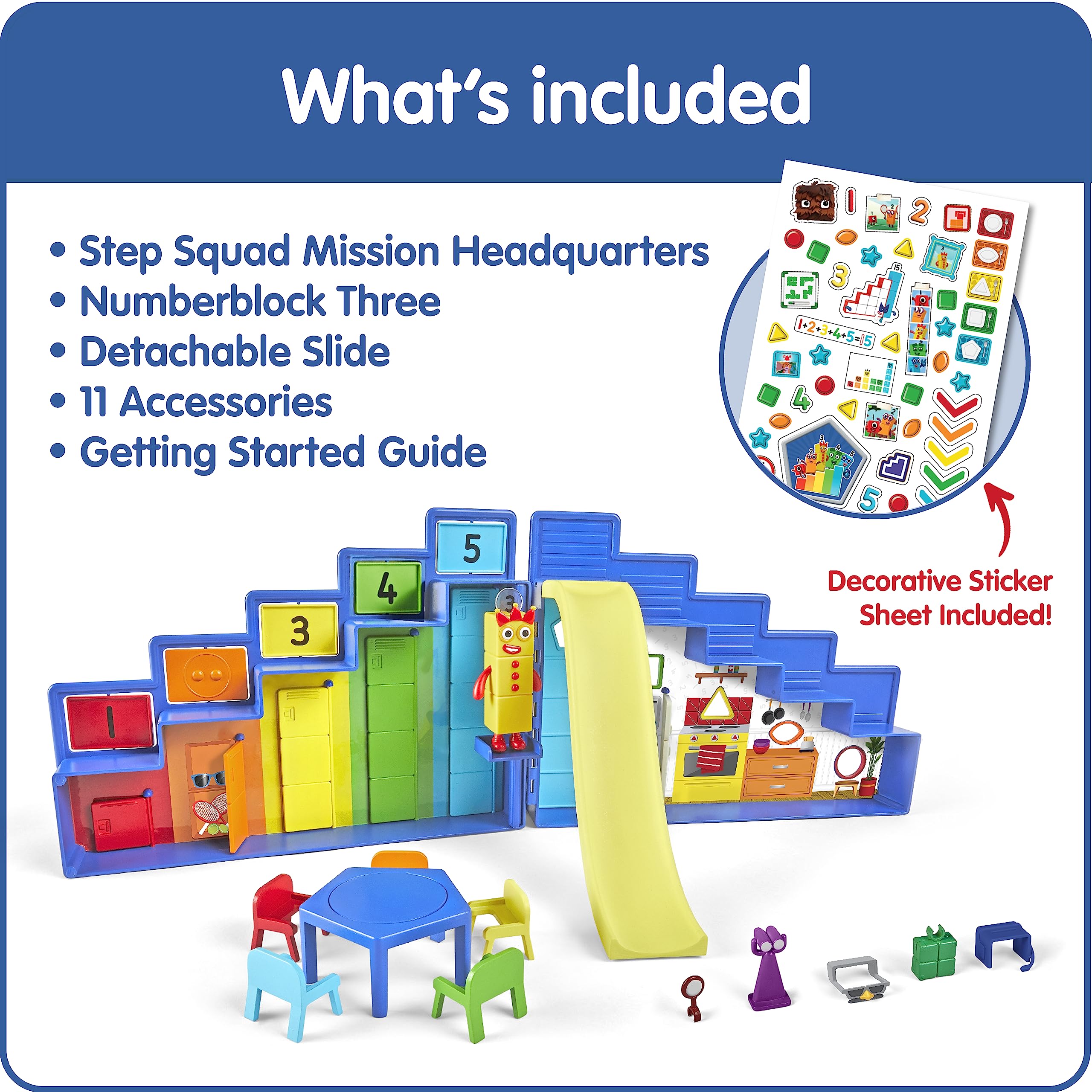 Foto 3 pulgar | Playset Hand2mind Numberblocks Step Squad Mission Headquart - Venta Internacional