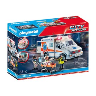 Foto 1 | Set de Juego Playmobil City Action: Ambulancia 71232