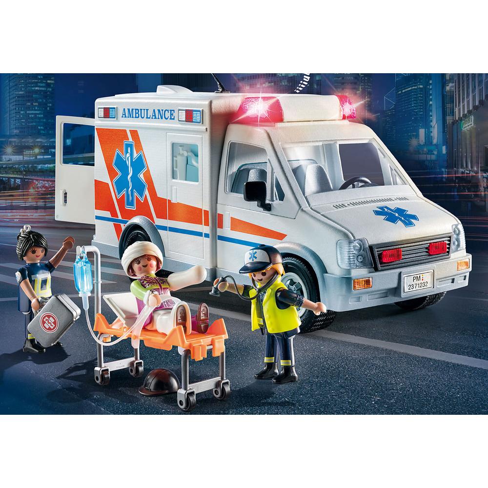 Foto 4 pulgar | Set de Juego Playmobil City Action: Ambulancia 71232