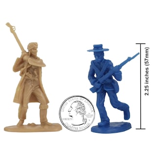 Foto 2 | Set de Figuras BMC Toys Army Men The Alamo Texas Vs Mexico - Venta Internacional