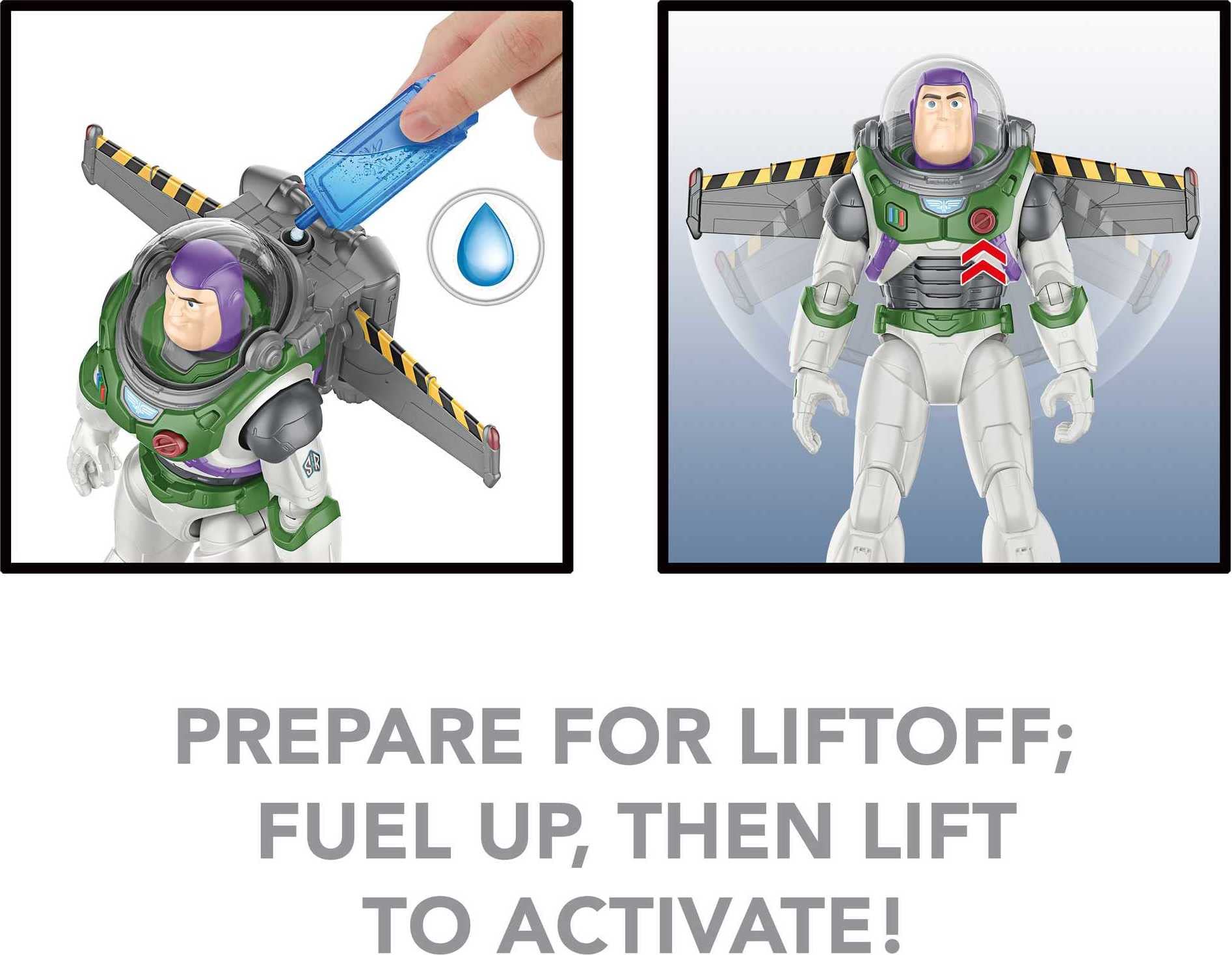 Foto 6 pulgar | Figura de Acción Mattel Disney Pixar Lightyear Buzz 30 Cm - Venta Internacional