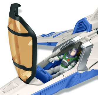 Foto 5 | Vehículo de Juguete Mattel Disney Pixar Lightyear Xl-15 con Buzz De 5 Pulgadas - Venta Internacional