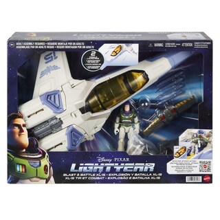 Foto 6 | Vehículo de Juguete Mattel Disney Pixar Lightyear Xl-15 con Buzz De 5 Pulgadas - Venta Internacional