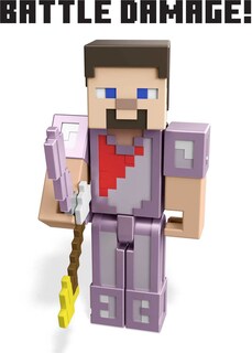 Foto 5 | Figura de Acción Mattel Minecraft Ultimate Ender Dragon con Steve - Venta Internacional