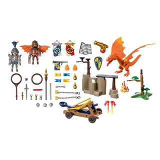Foto 1 | Set de Juego Playmobil Novelmore: Novelmore Vs Burnham Raiders Zona de Batalla 71210