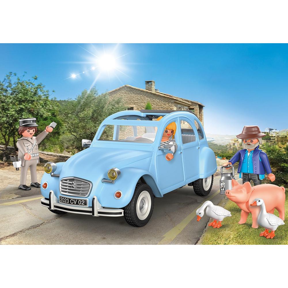 Foto 4 pulgar | Playmobil Citroen 2CV 70640 con Figuras y Accesorios para Personalizar