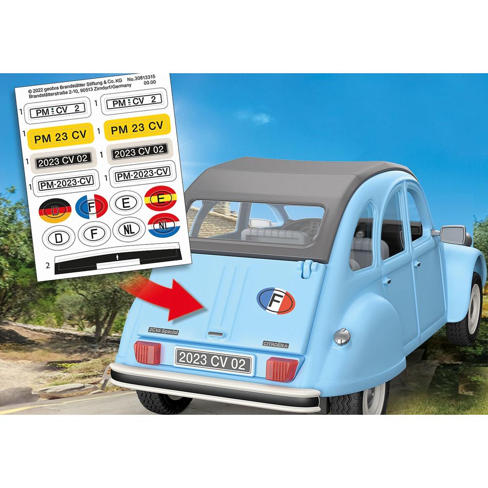 Foto 5 pulgar | Playmobil Citroen 2CV 70640 con Figuras y Accesorios para Personalizar