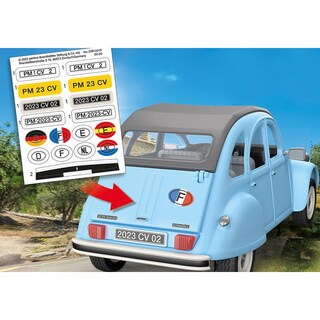 Foto 4 | Playmobil Citroen 2CV 70640 con Figuras y Accesorios para Personalizar