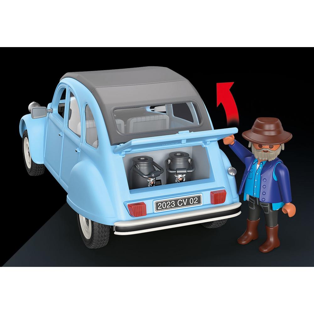 Foto 7 pulgar | Playmobil Citroen 2CV 70640 con Figuras y Accesorios para Personalizar
