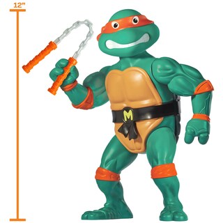 Foto 4 | Figura de Acción Teenage Mutant Ninja Turtles Michelangelo 30 Cm - Venta Internacional