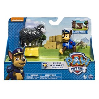 Foto 3 | Set de Rescate Paw Patrol Chase y Marley con Piernas Móviles - Venta Internacional