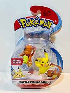 Foto 1 | Pack de Figuras Pokémon Pikachu y Charmander Battle Wct - Venta Internacional