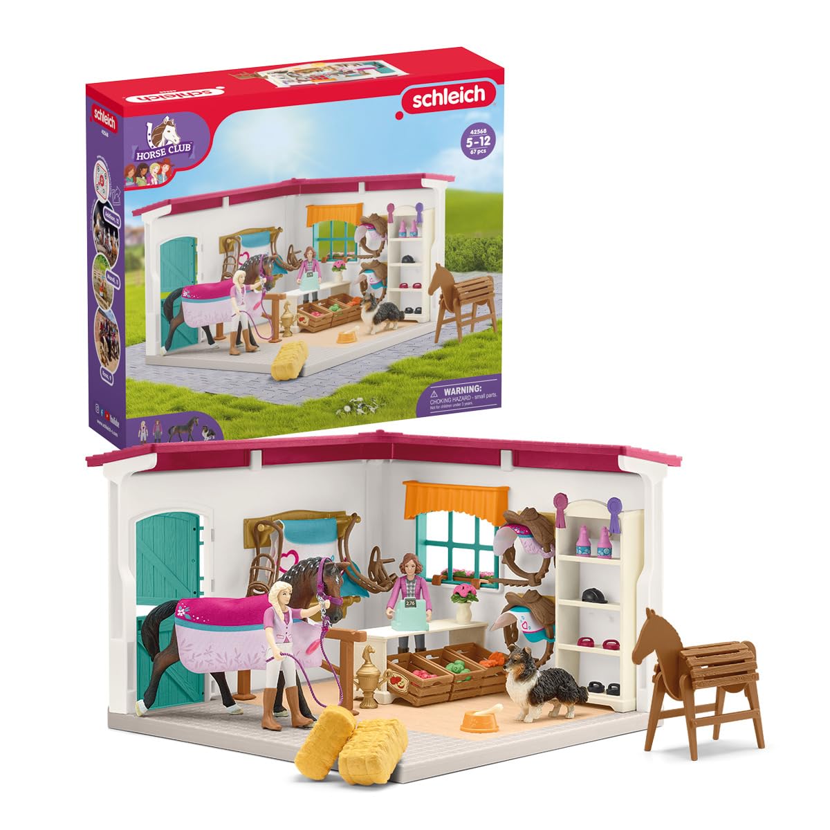 Foto 1 | Set de Juego Schleich Horse Club con 67 Piezas - Venta Internacional