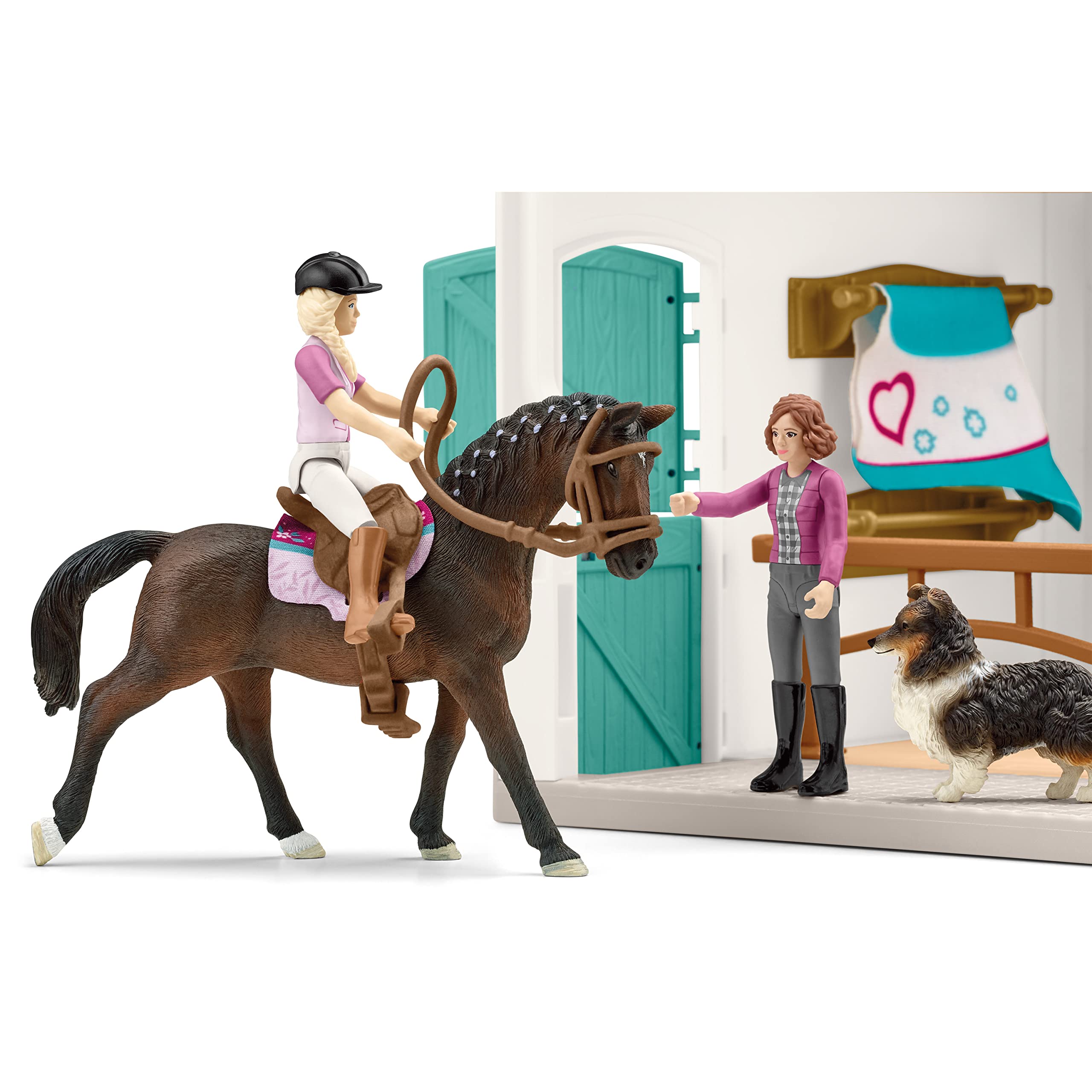 Foto 8 pulgar | Set de Juego Schleich Horse Club con 67 Piezas - Venta Internacional