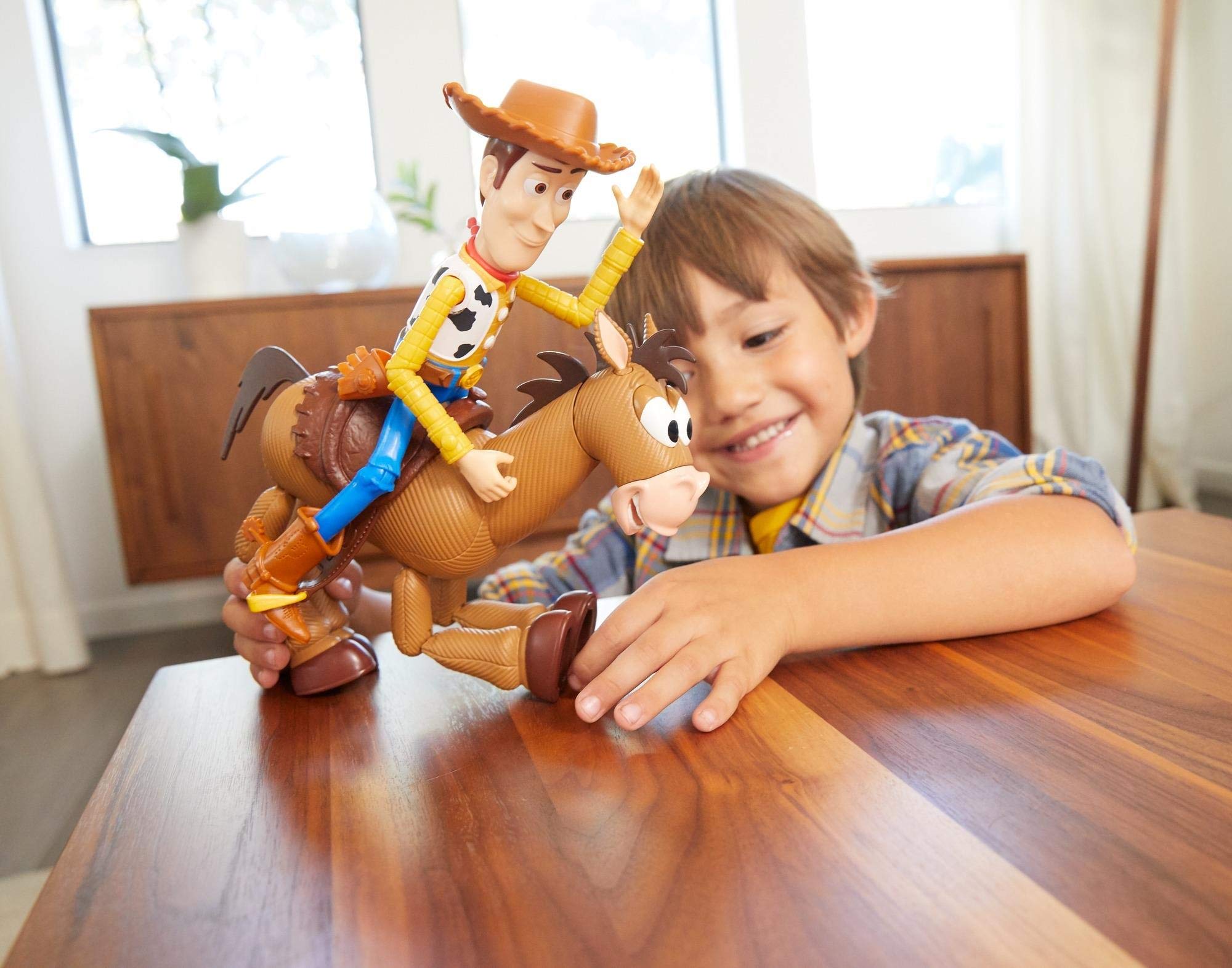 Foto 3 pulgar | Toy Mattel Disney Pixar Toy Story 4 Woody Y Bullseye - Venta Internacional
