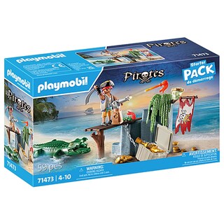Foto 1 | Playmobil Pirates Pirata con Caimán 71473