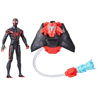 Foto 1 | Figura de Acción Marvel Spider-man Aqua Web Warriors Miles - Venta Internacional