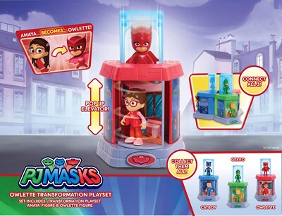Foto 3 | Toy PJ Masks Owlette - Venta Internacional