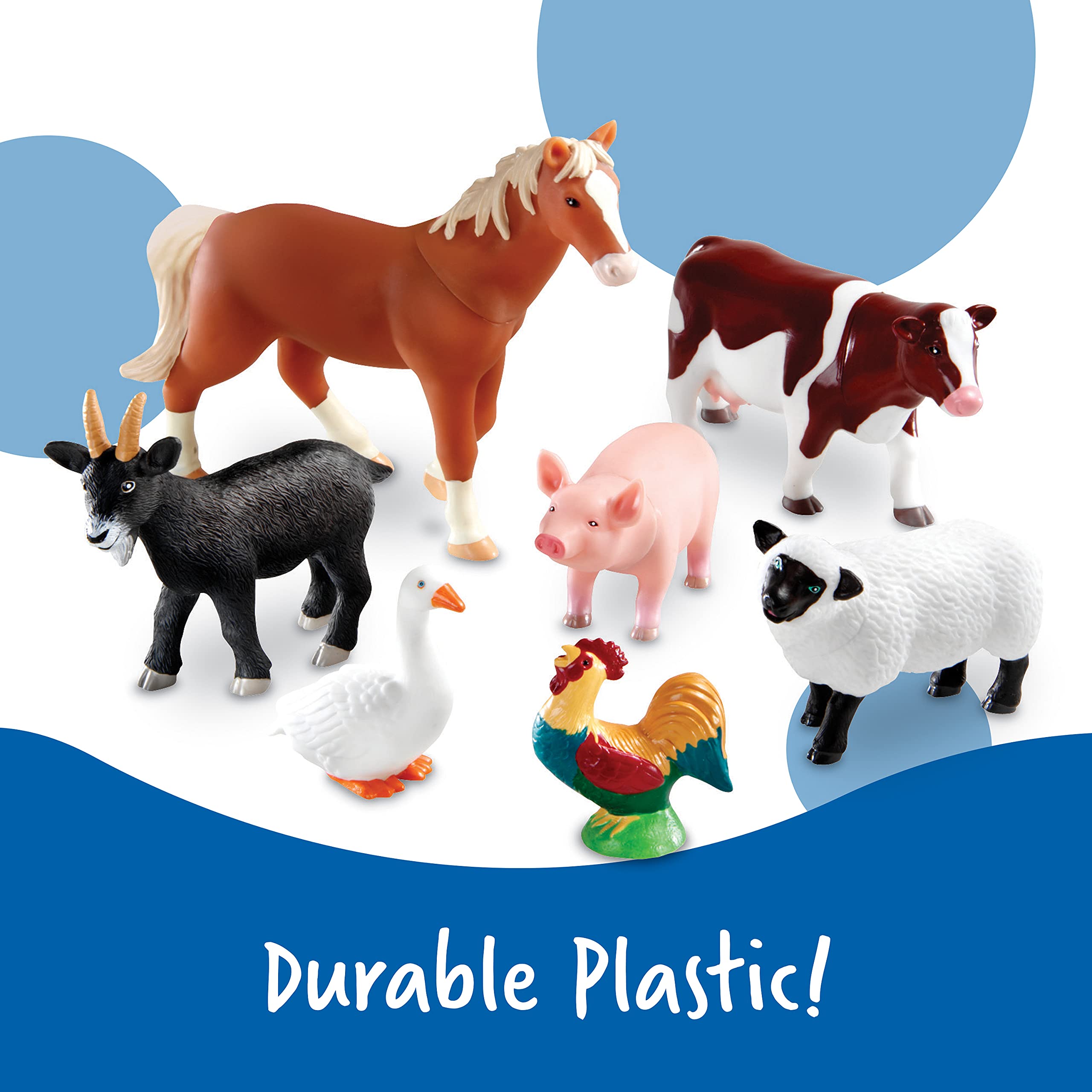 Foto 6 pulgar | Set De Juguetes Learning Resources Jumbo Farm Animals  - Venta Internacional