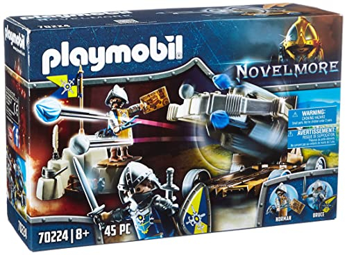 Foto 1 | Set de Juego Playmobil Novelmore Ballista de Agua con Caballeros