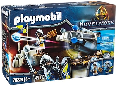 Foto 1 | Set de Juego Playmobil Novelmore Ballista de Agua con Caballeros