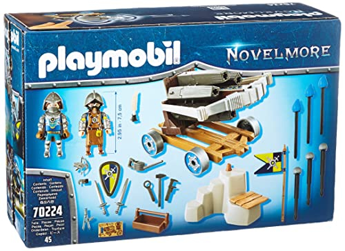 Foto 2 | Set de Juego Playmobil Novelmore Ballista de Agua con Caballeros