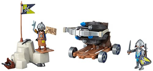 Foto 3 | Set de Juego Playmobil Novelmore Ballista de Agua con Caballeros